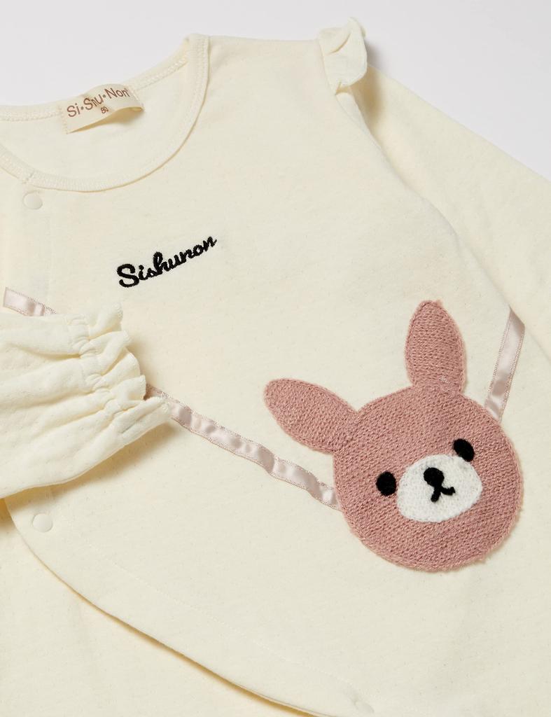 80 [Si Shu Non] Coveralls, Si Shu Non, Baby, White,