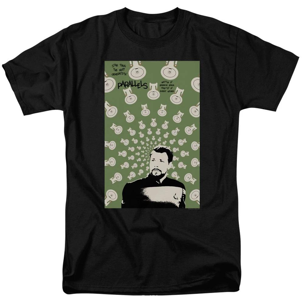 Star Trek - Tng Season 7 Episode 11 - Unisex Short Sleeve Children s T-shirt - Black 150