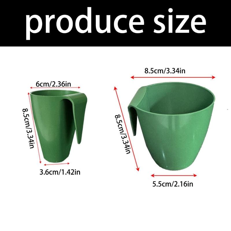 Propagation Cup Kit Featuring Food Grade Plastic and Runner Forks Ideal for Strawberry Runners and Seedling Cultivation