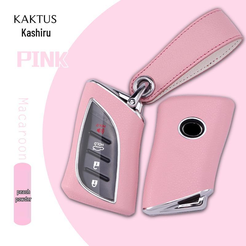 Lexus 18 ES/LS/LC/UX Key Case: Protective Cover with Chain Buckle