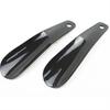 1/4 pz 16 cm Plastica Nera Cucchiaio Calzascarpe Forma a Cucchiaio Calzascarpe Sollevascarpe Flessibile Robusto Antiscivolo da Viaggio Portatile Mini Calzascarpe Pigri