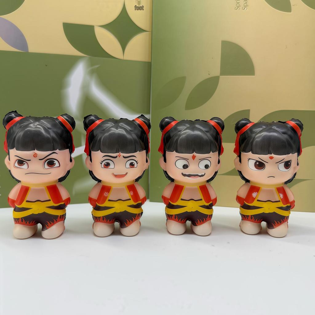 Ao Bing Nezha Demon Child Claw Machine Figure - Kneadable Stress Relief Toy for Kids.