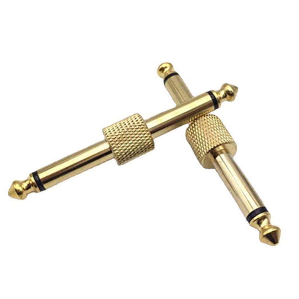 Professional Guitar Pedal Cables Space Saving Guitar Patches Cables Pedal Board Cable Metal Texture for Pedalboards