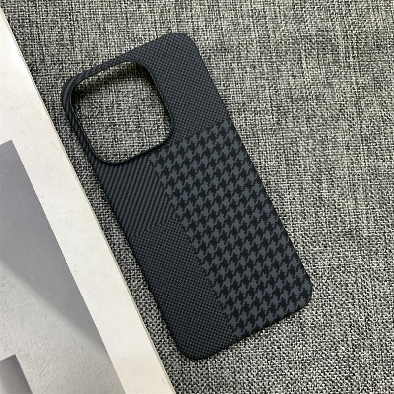 Case For OPPO Find X9 Pro Hard PC Carbon Fibre Chessboard Pattern Protective Phone Cover For OPPO Find X9 X9Pro 5G Shell Bumper
