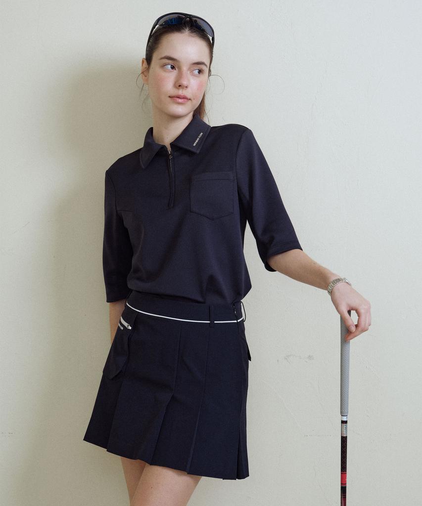 Monday Flow Light Comfy Skirt_Dark Navy