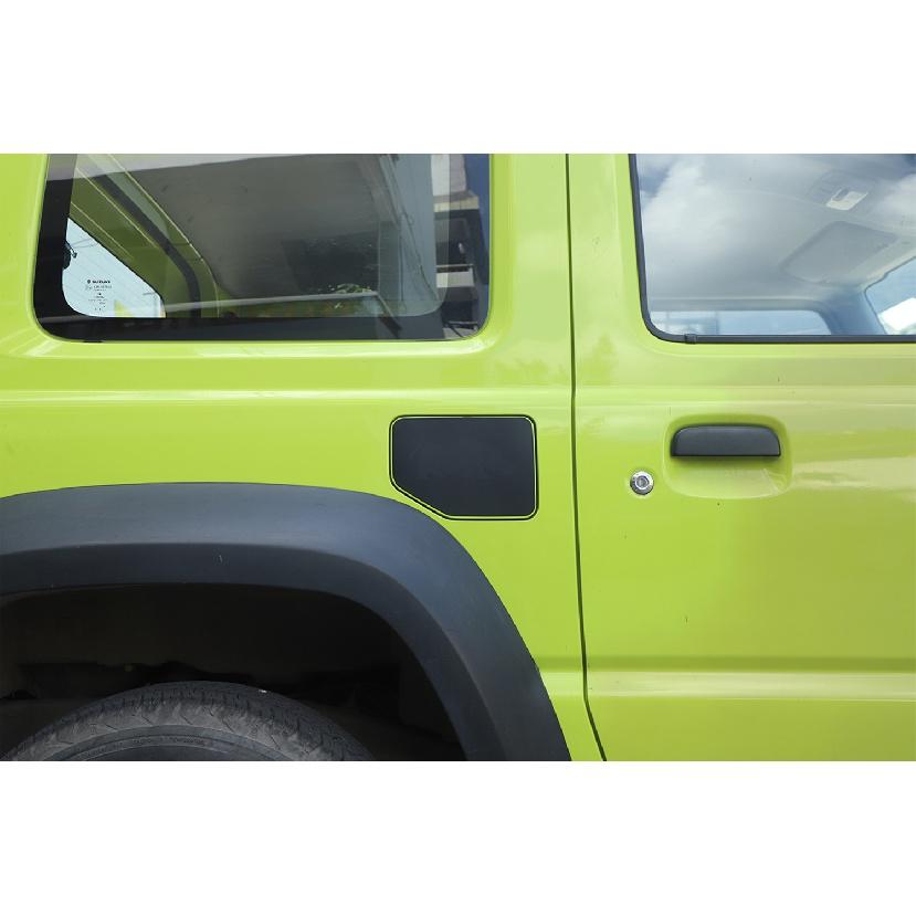 Naklejki na korek wlewu paliwa wlew paliwa zbiornik paliwa dekoracyjne osłony tapicerka dla Suzuki Jimny JB64 JB74 -2023 na zewnątrz samochodu