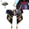 Costum Cosplay Kamisato Ayaka Genshin Impact Pentru Femei Cu Perucă Evantai Și Saboți