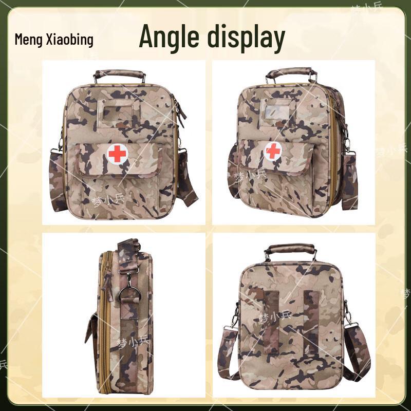 Meng Xiaobing Outdoor Camouflage Emergency Shoulder Bag