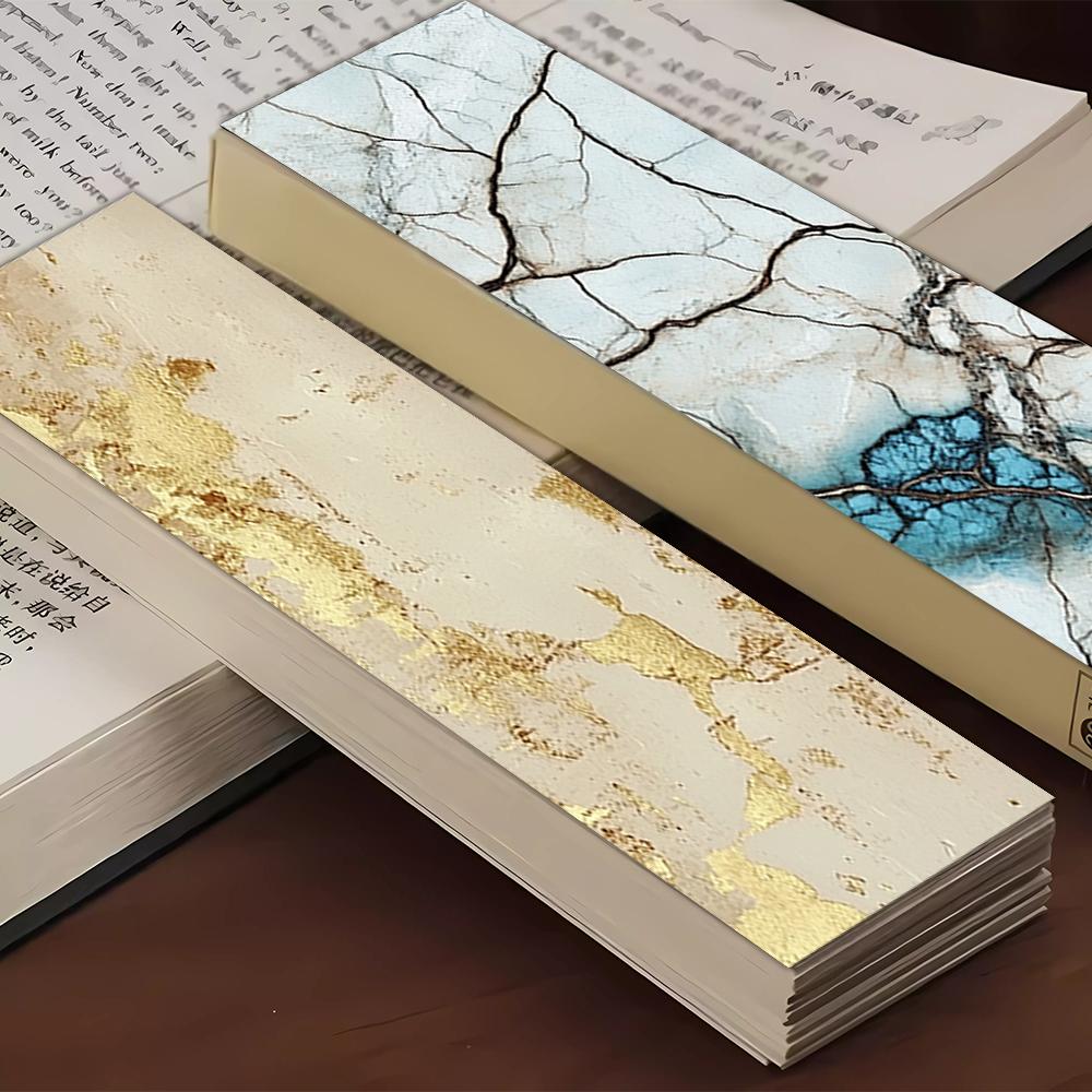 32pcs, marble-patterned bookmarks, perfect for teachers, readers and book lovers, perfect for gifts, parties and birthdays