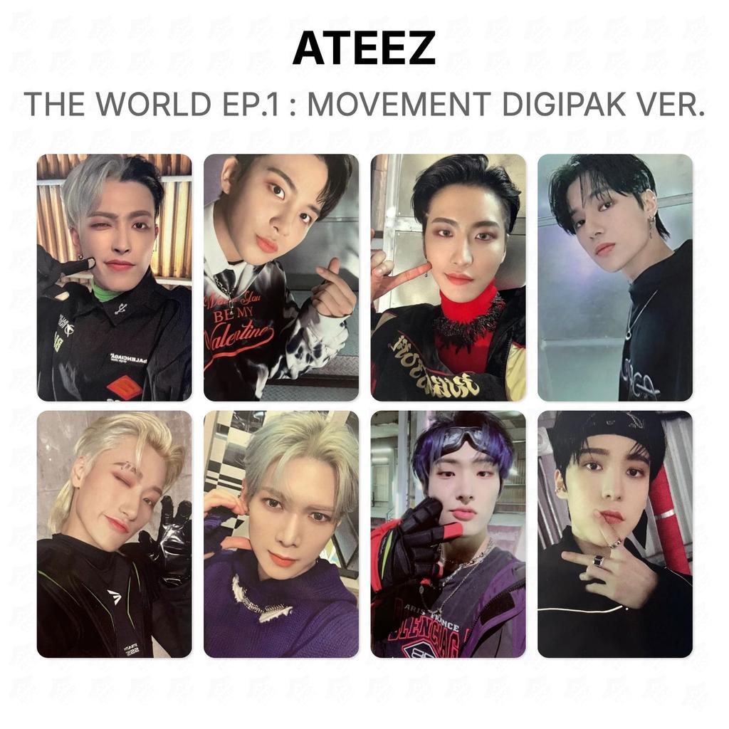 ATEEZ ŚWIAT EP.1 : RUCH DIGIPAK WERSJA. Oficjalna fotokarta