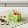 Double Layer Toast Squeeze Fidget Toy Simulated Toast Design Stress Relief Pinch Toy For Sensory Play Kids Adults
