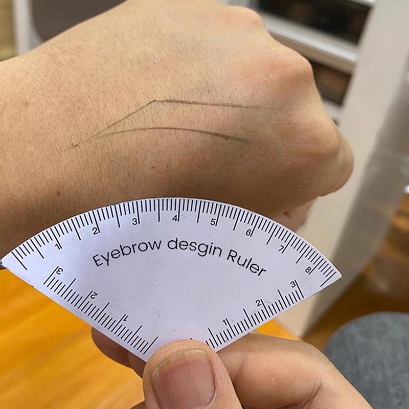 Tattoo Supplies Microblading Mapping Tool Shaping Permanent Makeup Drawing Guide Ruler Fast Drawing Eyebrow Design Ruler