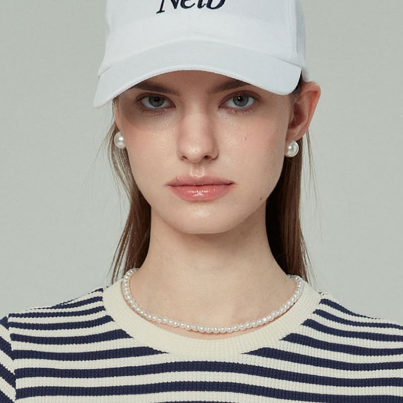 Neib Neib Logo Ball Cap (WHITE)