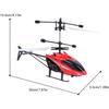 Remote Safe Fall-resistant RC Helicopters Drone Rechargeable Mini RC Drone Children Toys with Random Color Wings