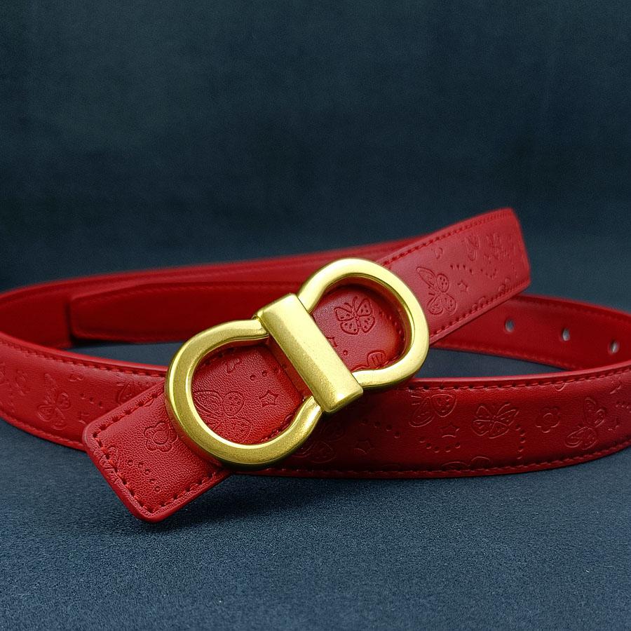 2.5cm Classic Belt Luxury Designer Famous Brand High Quality Leather Hot Women Belts For Dress
