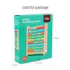 Wooden Colorful Number Abacus: Educational Toy for Kids, Ten-Row Arithmetic Learning Aid