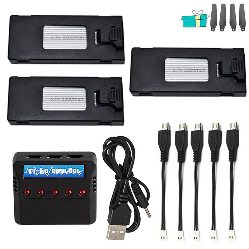 Remote Control Drone Battery 3.7v 3200mah For E88 E99 Drone Accessories For F185 F195 E100 RC Drone Fpv quadcopter spare parts