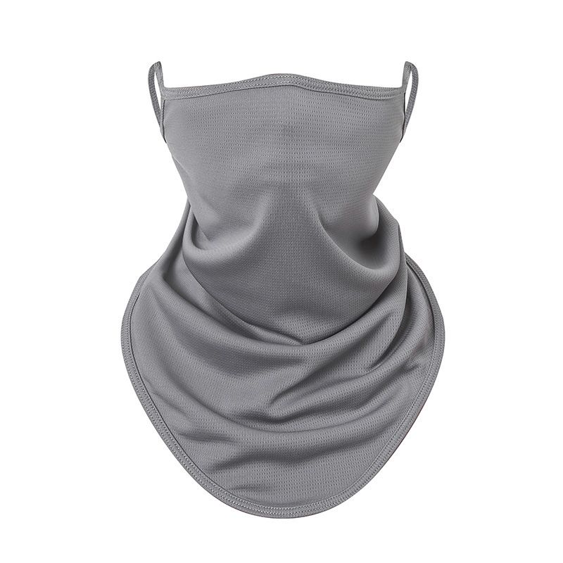 

Sun Mask Outdoor Cycling Ear Hanging Face Care Sun Mask UV Protection Scarf Neck Protection Summer Quick-Drying Sports PA05-1 [new]] One size