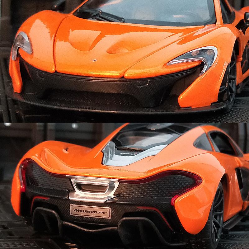Simulation P1 Alloy Racing Model 1 To 24 Metal Car Static Ornaments Gift Collection Boys