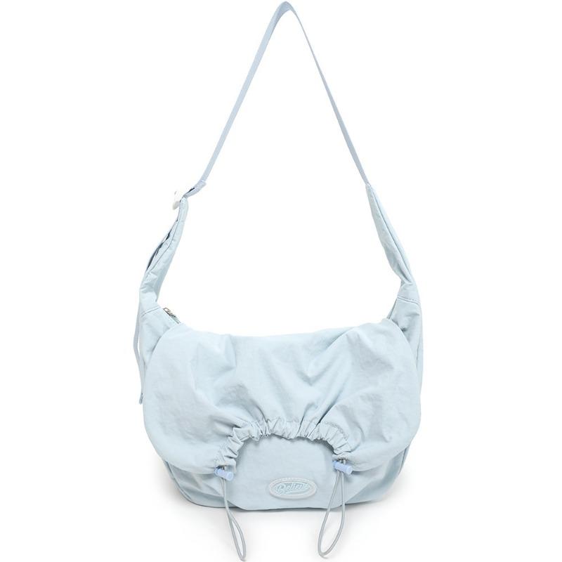 Nylon Fabric Dumpling Bag Simple Cycling Sports Bag Crossbody Bag College Students Class Crossbody Bag
