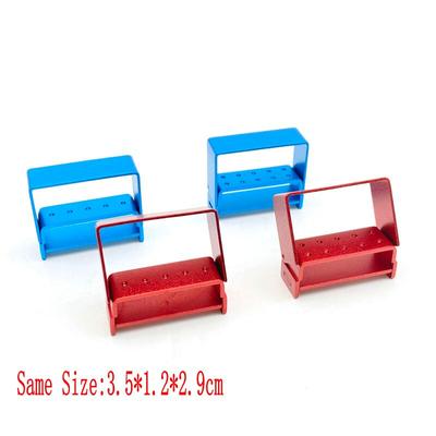 5/10 Löcher Dental Burs Halter Block Dental Desinfektion Box Aluminium für High Speed Burs Dentista Werkzeug