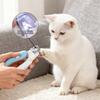 LED Pet Nail Clippers For Cats And Dogs, Easy Blood Line Detection NailTrimmer, Safe & Sharp  Cutter