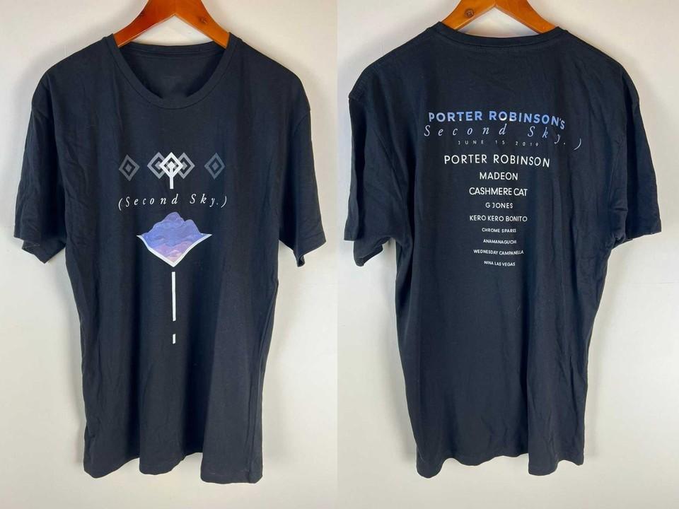 

Porter Robinson 2 Sided Secret Sky Tour Adult TShirt Full Size S5XL MC269 Unisex T-Shirt S