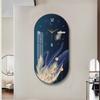 Nordic Luxury Wall Clock Living Room Household Fashion Restaurant Decorative Painting Creative Watch Wall Hanging Silent Clock