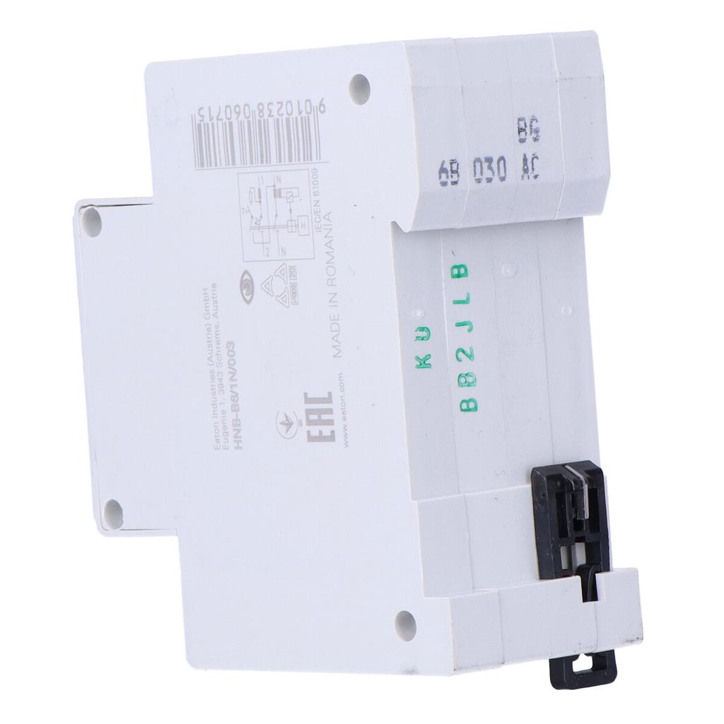 Combined circuit breaker 6kA type AC HNB-B6/1N/003
