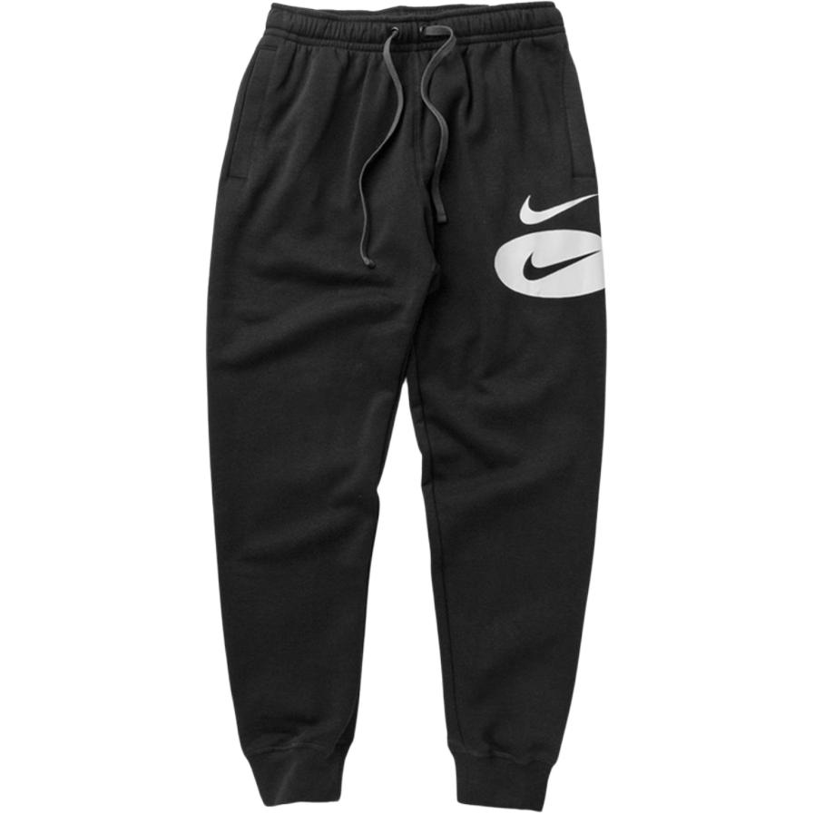 Nike Logo Print Cuffed Drawstring Knit Sports Pants Men Pants DM5468-010
