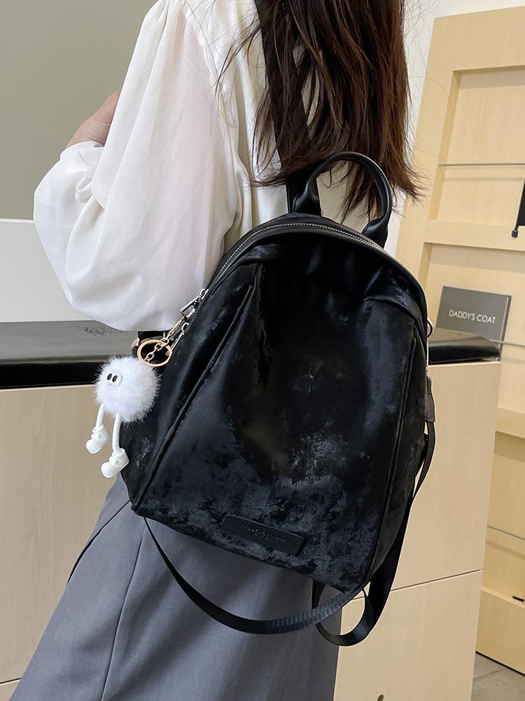 Trendy 2025 Women's Waterproof Large Travel Backpack for College and Office