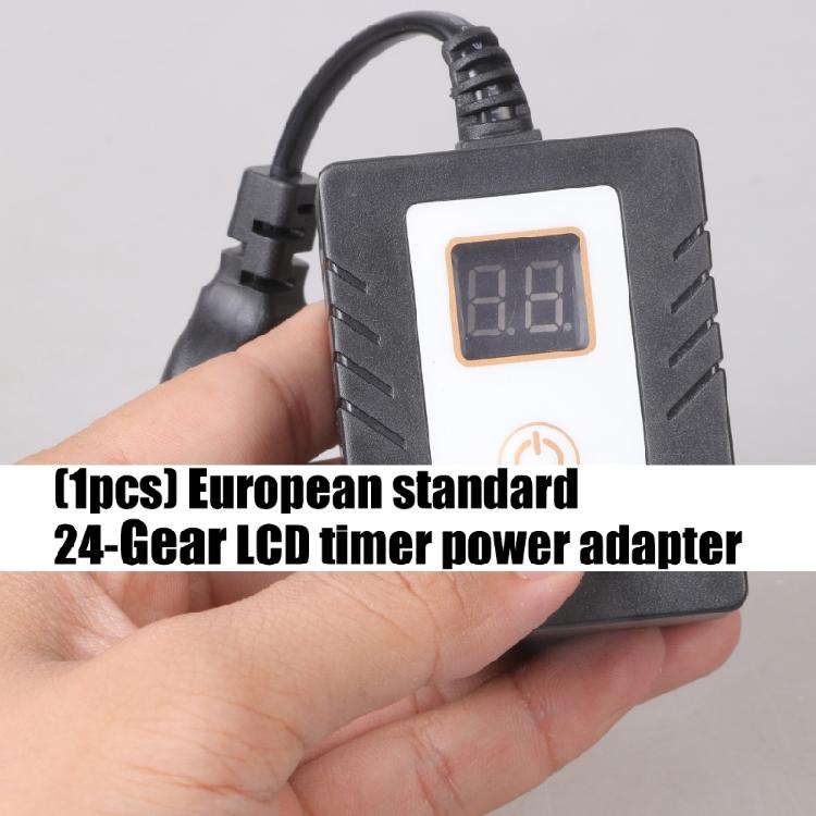 LCD Programmable Outlet Timer Energy Saving Aquarium Timer Black Adjustable LED Dimmer Controller Fish Tank Timer