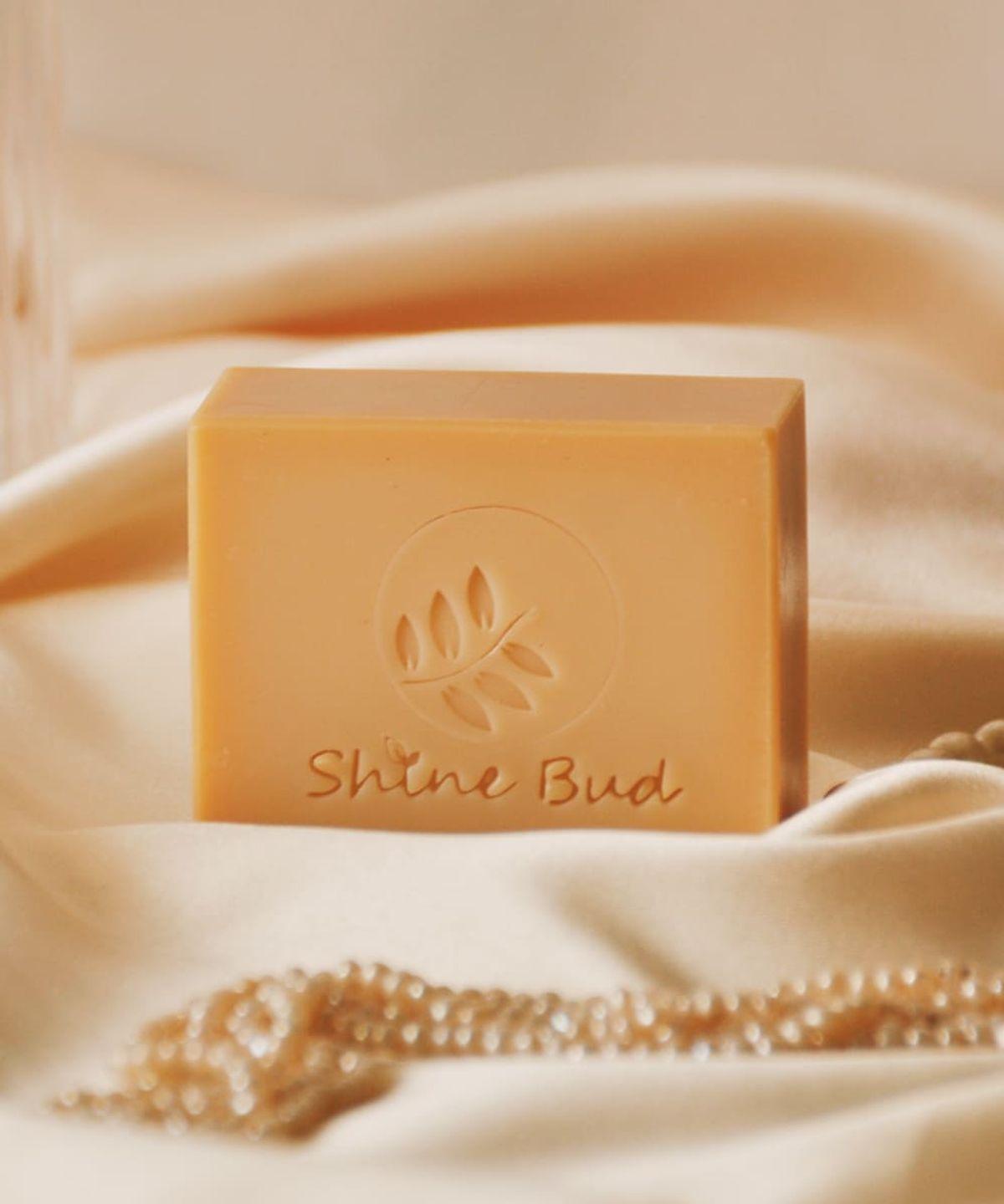 Silkworm Cocoon Pearl Aroma Massage Silk Ball Soap 100g x 2