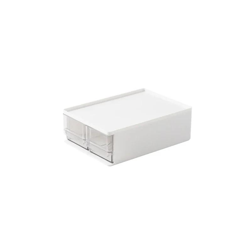 Schreibtisch Stapelbare Aufbewahrungsschublade Home Office Schreibwaren A4 A5 Papier Dokumente Aufbewahrungsbox Make-up Kosmetik Organizer