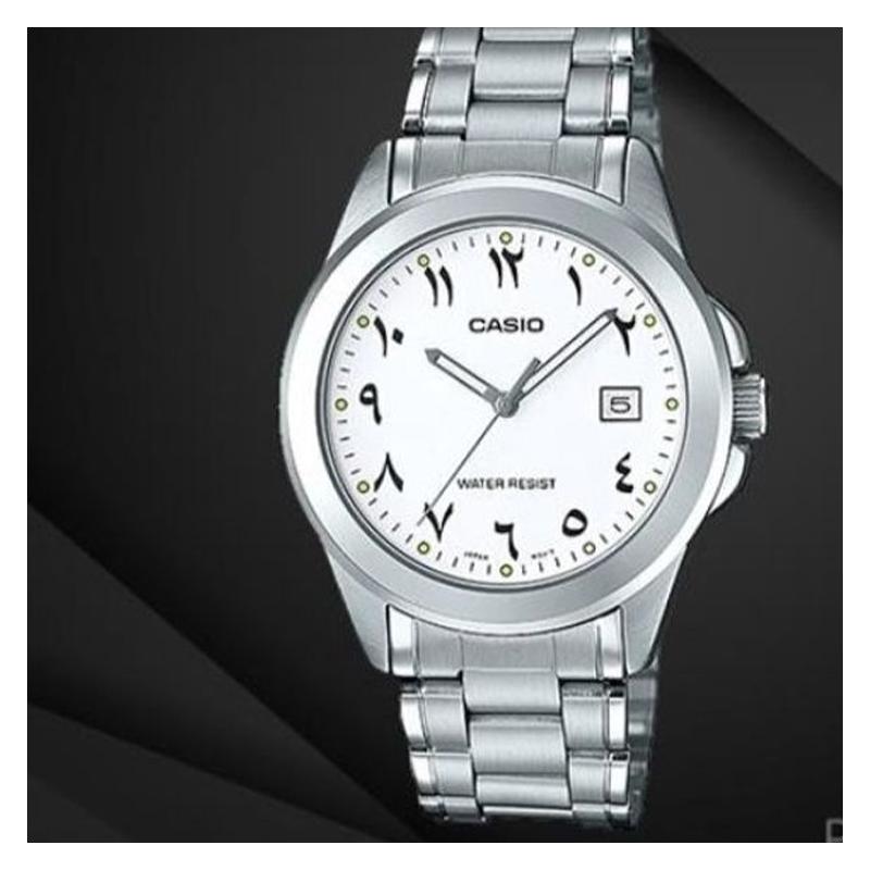 Casio Serie ESTÁNDAR Reloj Retro Deportivo de Moda Movimiento de Cuarzo de Negocios Correa de Acero Inoxidable Reloj Japonés y Coreano Reloj para Hombre MTP-1215A-7B3DF