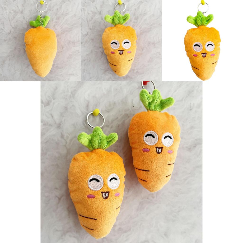 Mini Plush Vegetable Doll With Pp Cotton Filling For Home Decor And Gifts