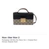 GUCCI Padlock Canvas With Leather Box Bag, Crossbody Bag, One Shoulder Handbag Mini Women's Ebony/Black 652683-96GAG-9785