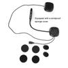 Bluetooth 5.0 Motorcycle Helmet Headset Stereo Hands Free Call Headphone with Mic