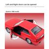 1/36 Scale Quattro 1980 Alloy Car Models Toy Diecasts Vehicles Model Doors Opened Pull Back Sport Car for Adult Collection Gifts