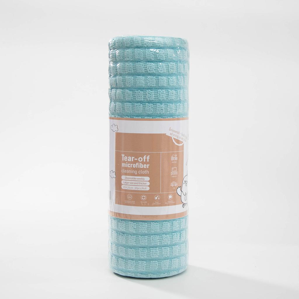 Microfiber Plaid Lazy Hand-torn Rag Cleaning Towel Kitchen Cleaning Can Not Shed Hair Scouring Cloth