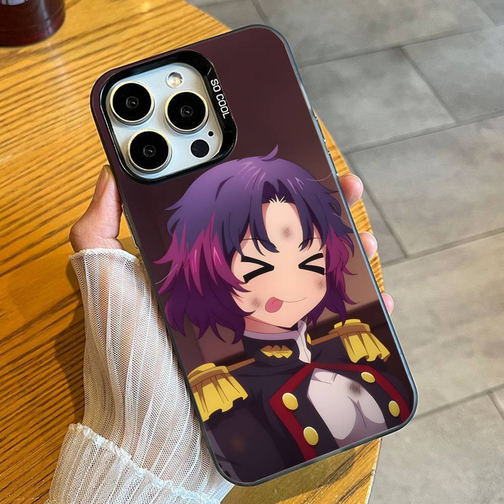 C-Chained Soldier Anime Characters  Phone Case For iPhone 16 17 15 14 12 13 Pro Max Black Candy Matte Shockproof Cover
