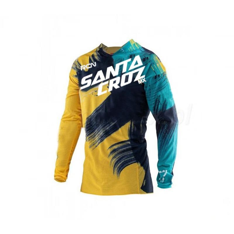 Rcn Mx Enduro Motocicletta Mountain Bike Maglia Squadra Speed Surrender MTB Fuoristrada DH Bicicletta Motocicletta Camicia Traspirante