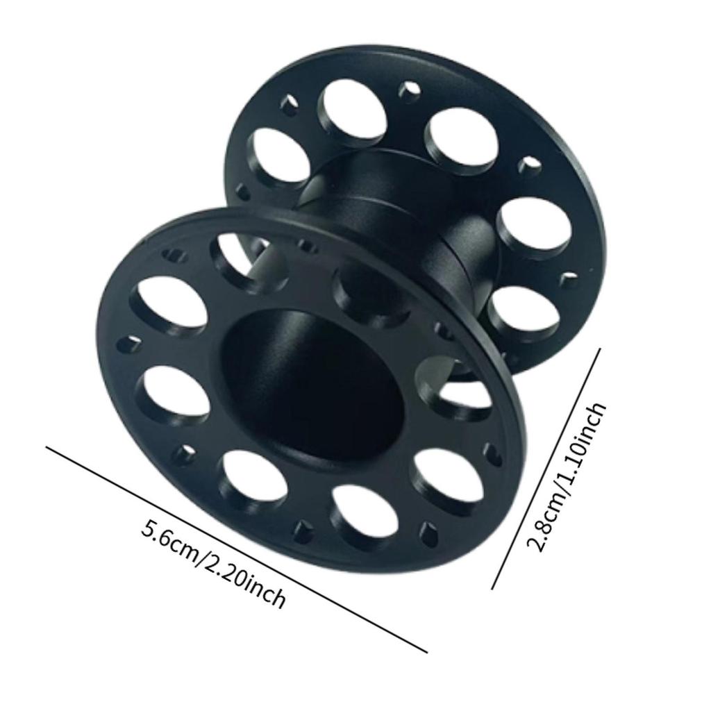 And Compact Underwater Diving Reel with Line Holder for Marker Freediving Equipment
