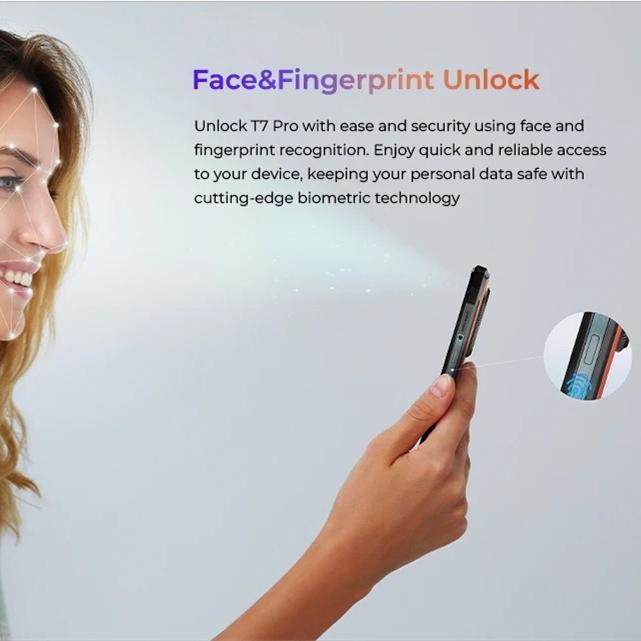 HOTWAV T7 Pro Rugged Smartphone Android 13 6.6'' FHD+ 2K 6280mAh 6GB RAM, 256GB ROM 64MP Face Unlock NFC Mobile Phone