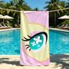 Cartoon M-My L-Little P-Pony Towel For Outdoor Camping Beach Towel Super Absorbent Quick-Drying Summer Towel