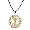 Nordic Jewelry Viking With Geometric Pendant And Electroplated Alloy For Gift For Travelers