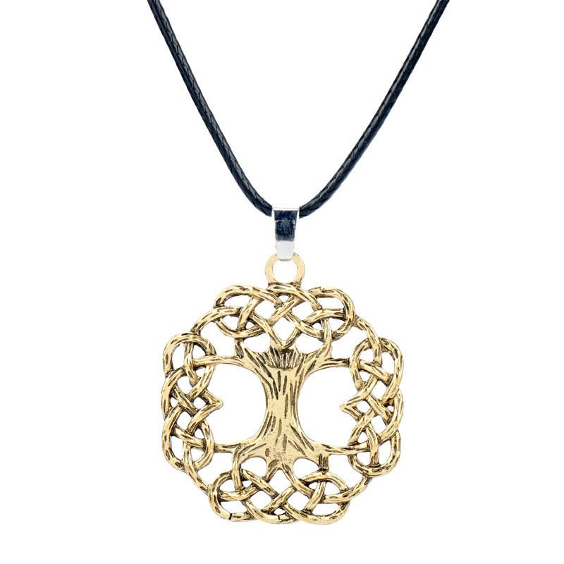Nordic Jewelry Viking With Geometric Pendant And Electroplated Alloy For Gift For Travelers