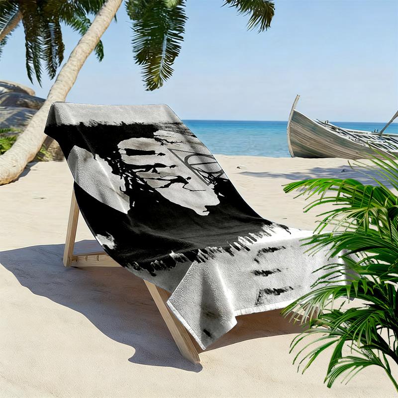 Harry Potter2 Print Beach Towel, Large Soft Quick Dry Towel for Beach Camping Swimming