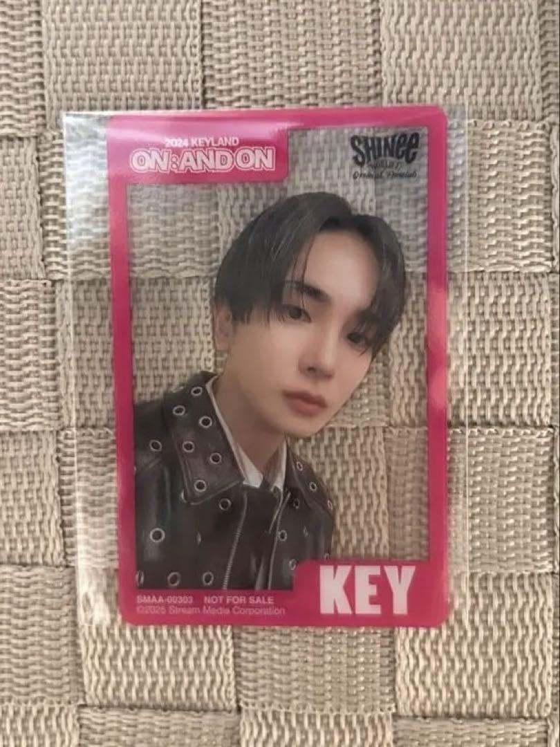 

[USED] SHINee KEY trading card seek included