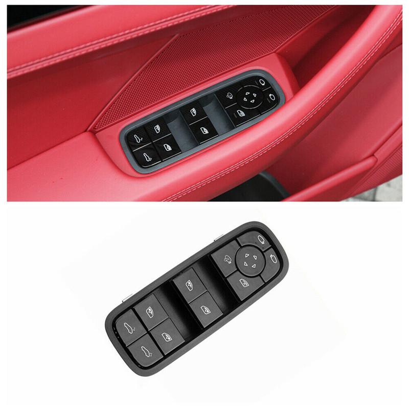 971959858C New Left Driver Master Power Window Switch for Porsche Cayenne Panamera 2017- 971 959 858 C HUO Car Accessories